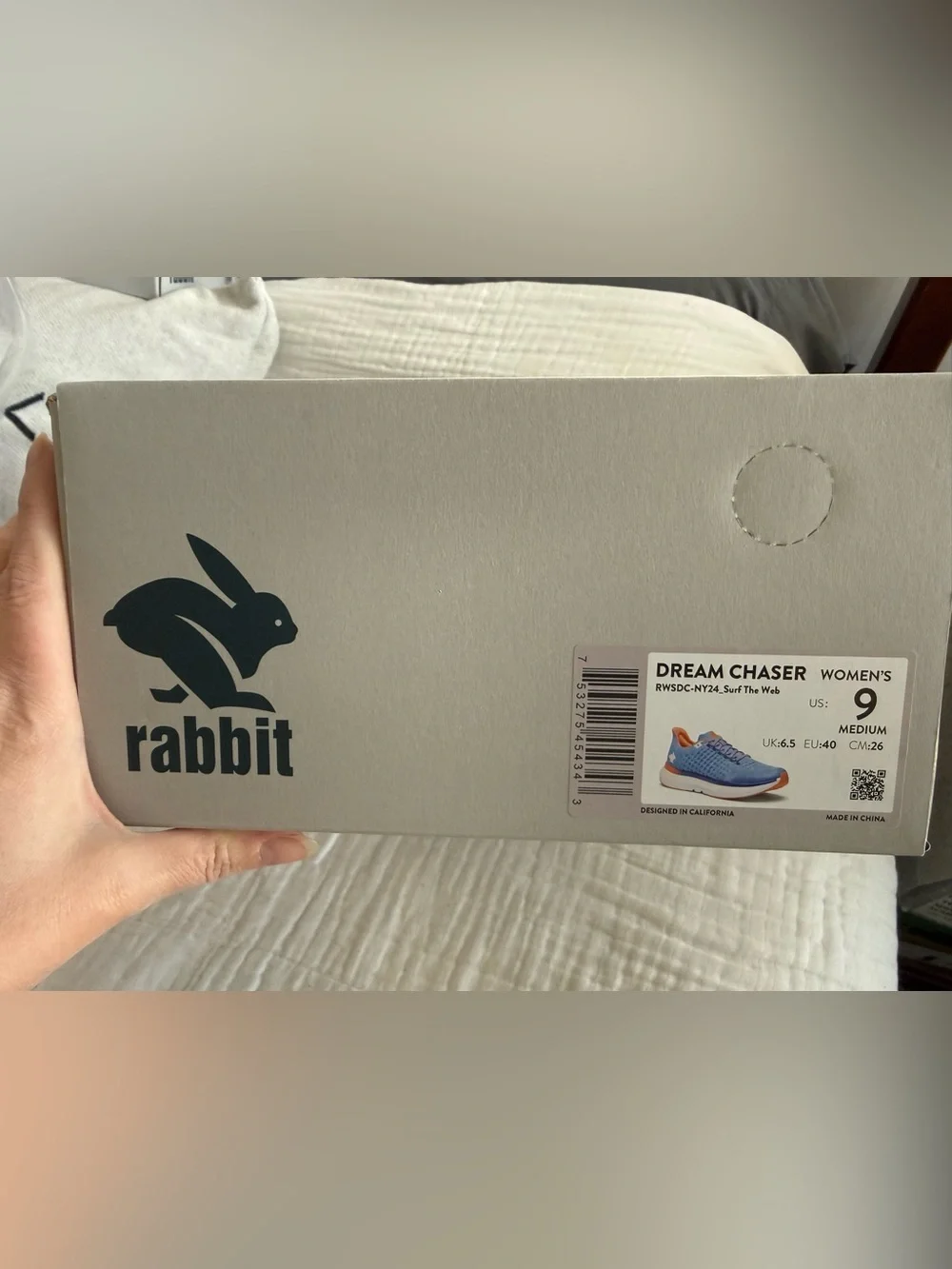 NIB Special Edition Rabbit Dream Chaser NYC Sneakers Women’s Size 9